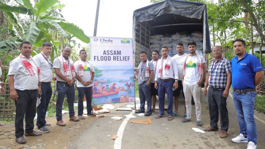Chola Foundation, Smile Foundation Support 1,250 Assam Flood-Affected Families